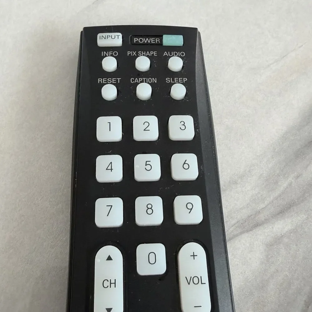 Sanyo GXBJ LCD TV Remote Control DP26648 DP32648 DP37649 DP42848 OEM - Tested - Picture 3 of 8